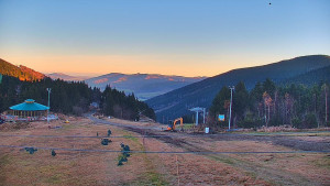 Červenohorské sedlo - Restaurace "deštník" - dojezd žlutá sjezdovka - 6.11.2025 v 07:30