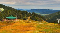 Restaurace "deštník" - dojezd žlutá sjezdovka