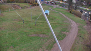 Skiareál Karolinka  - Spodní část sjezdovky skiareálu Karolinka - 28.10.2025 v 06:15