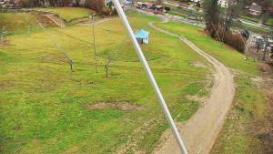 Skiareál Karolinka  - Spodní část sjezdovky skiareálu Karolinka - 3.11.2025 v 12:46