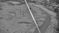 Spodní část sjezdovky skiareálu Karolinka