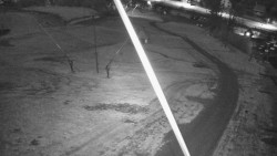 Spodní část sjezdovky skiareálu Karolinka