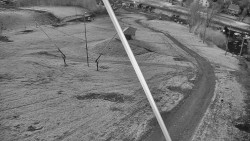 Spodní část sjezdovky skiareálu Karolinka