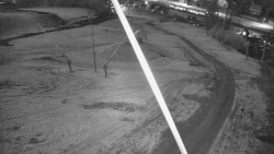 Spodní část sjezdovky skiareálu Karolinka