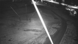 Spodní část sjezdovky skiareálu Karolinka