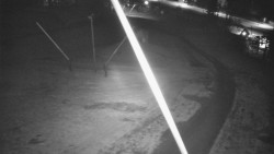 Spodní část sjezdovky skiareálu Karolinka