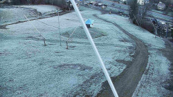 Spodní část sjezdovky skiareálu Karolinka