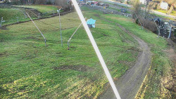 Spodní část sjezdovky skiareálu Karolinka