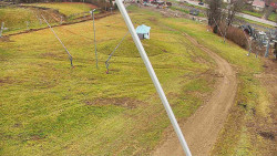 Spodní část sjezdovky skiareálu Karolinka