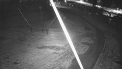 Spodní část sjezdovky skiareálu Karolinka