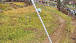 Spodní část sjezdovky skiareálu Karolinka