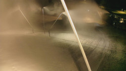 Spodní část sjezdovky skiareálu Karolinka