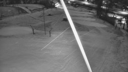 Spodní část sjezdovky skiareálu Karolinka