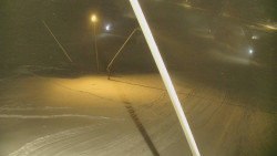 Spodní část sjezdovky skiareálu Karolinka