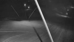 Spodní část sjezdovky skiareálu Karolinka