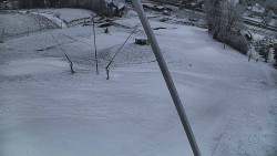 Spodní část sjezdovky skiareálu Karolinka