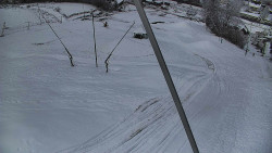 Spodní část sjezdovky skiareálu Karolinka