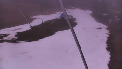 Spodní část sjezdovky skiareálu Karolinka