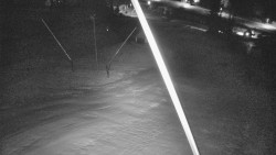 Spodní část sjezdovky skiareálu Karolinka