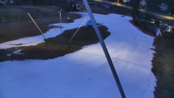 Spodní část sjezdovky skiareálu Karolinka