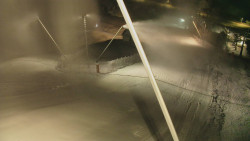 Spodní část sjezdovky skiareálu Karolinka