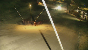 Skiareál Karolinka  - Spodní část sjezdovky skiareálu Karolinka - 27.12.2025 v 17:46