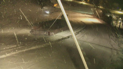 Spodní část sjezdovky skiareálu Karolinka