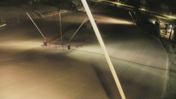 Spodní část sjezdovky skiareálu Karolinka