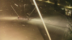 Spodní část sjezdovky skiareálu Karolinka