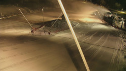 Spodní část sjezdovky skiareálu Karolinka