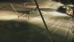 Spodní část sjezdovky skiareálu Karolinka