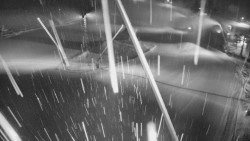 Spodní část sjezdovky skiareálu Karolinka