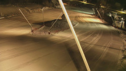 Spodní část sjezdovky skiareálu Karolinka