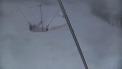 Spodní část sjezdovky skiareálu Karolinka