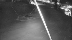 Spodní část sjezdovky skiareálu Karolinka