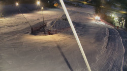 Spodní část sjezdovky skiareálu Karolinka