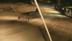 Spodní část sjezdovky skiareálu Karolinka