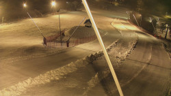 Spodní část sjezdovky skiareálu Karolinka