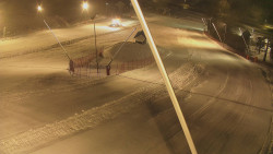 Spodní část sjezdovky skiareálu Karolinka