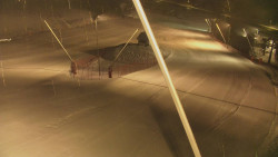 Spodní část sjezdovky skiareálu Karolinka