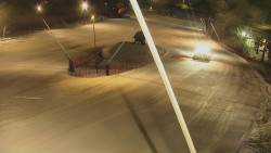 Spodní část sjezdovky skiareálu Karolinka