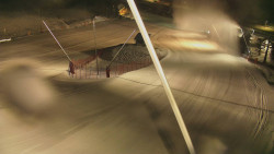 Spodní část sjezdovky skiareálu Karolinka