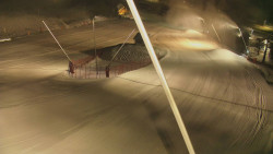 Spodní část sjezdovky skiareálu Karolinka