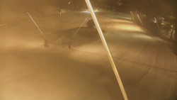 Spodní část sjezdovky skiareálu Karolinka