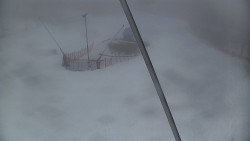 Spodní část sjezdovky skiareálu Karolinka