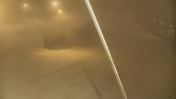 Spodní část sjezdovky skiareálu Karolinka