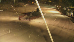 Spodní část sjezdovky skiareálu Karolinka