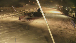 Spodní část sjezdovky skiareálu Karolinka