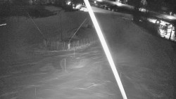 Spodní část sjezdovky skiareálu Karolinka