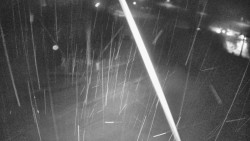 Spodní část sjezdovky skiareálu Karolinka